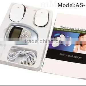 FDA 510 K Electric Slimming Massager , Electrodes Pads Tens Mini Massager thumbnail-2