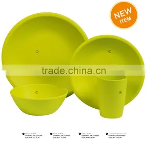 8 Inch Eco Bamboo Fiber Dinner Plate in 2015,dinner Set thumbnail-3
