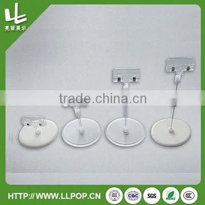 Round Base Plastic Card Holder Clip thumbnail-1