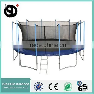 16ft Biggest Trampolines Bungee Jumping Harness With Enclosure thumbnail-5