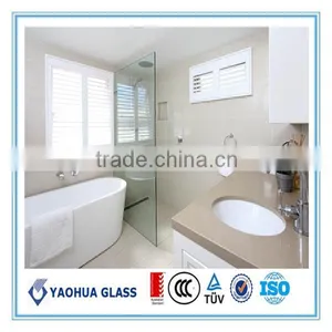 12mm Tempered Glass Panels for Bathroom Door thumbnail-4