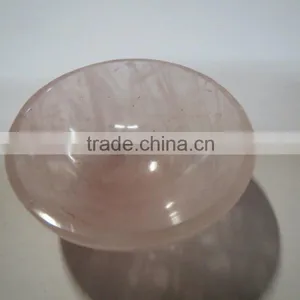 Rose Quartz Gemstone Bowl thumbnail-1