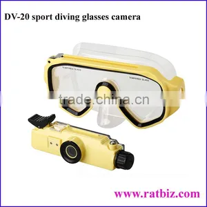 Waterproof 720P HD Sports Diving Glasses Camera 30M Underwater HD 720P (1280*720@30 Frame) HD Video Recording thumbnail-5