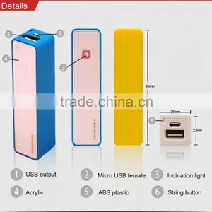 Hot Sale Perfume Customized Logo 2200mah Dc5v/1a Mobile Phone Power Bank thumbnail-6