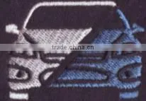 Twill,felt,thread Background Material Fashional Car Custom Iron on Embroidered Hockey Patches thumbnail-5