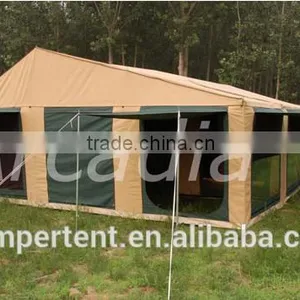 Heavy Duty Camper Trailer With Tent thumbnail-1