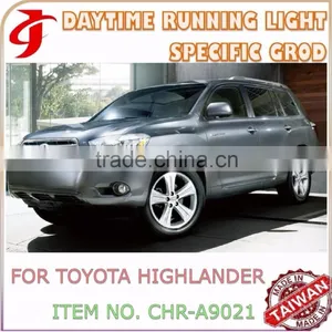 High Quality FOR TOYOTA HIGHLANDER LED CAR DRL Daytime Running LIGHT thumbnail-6