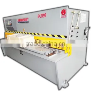 Bohai Brand Popular Sold Qc12y-6x2500 Hydraulic Swing Beam Shear thumbnail-1