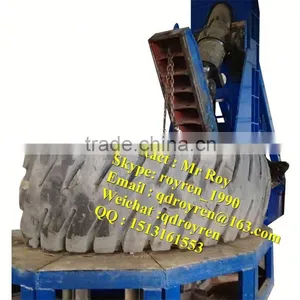 Waste Used Tire Cutting Machine Jiangsu Rubber Cutter for Tyre thumbnail-2