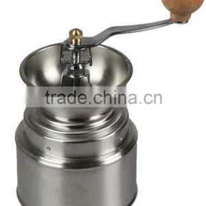 Ceramics Shell and Stainless Steel Grinding Core Home Use Manual Coffee Grinder thumbnail-2