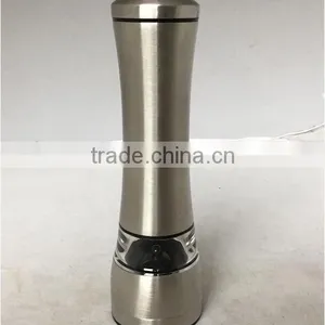 Manual Stainless Steel Pepper Mill With Ceramic Grinder thumbnail-2