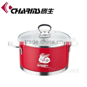 High Quality Aluminum Stock Pot CS560D CE FDA SGS thumbnail-1