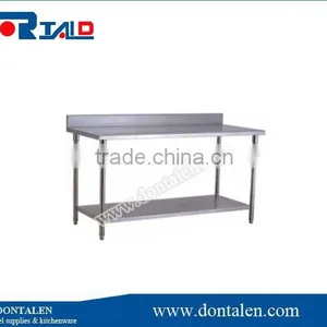 New Stainless Steel Work Bench Kitchen Food Prep Catering Table thumbnail-1