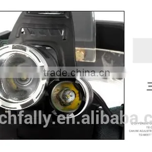 Hotsale 3t6 Headlamp High Power 18650 Powered Rechargeable Led Headlight For Outdoor Sports thumbnail-5