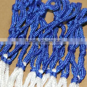 Nylon 3 Colored Red White Blue New Basketball Nets Goal Rim Mesh Good Quality thumbnail-3