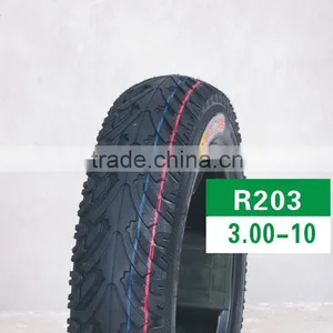 3.00-10 Motorcycle Parts Motorcycle Tyre thumbnail-1