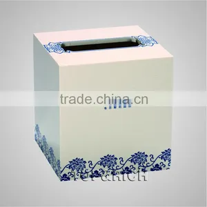Practical Home & Hotel Decoration Acrylic Leather Tissue Box With Experienced Factory Made thumbnail-3