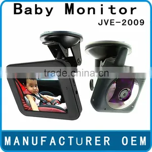 Car Baby Video Monitor 3.5 Inches LCD Screen Wireless Baby Monitor 2.4g Wireless Digital Lcd Baby Monitor thumbnail-1