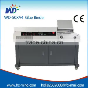 China Manufacturer Factory Perfect Glue Binder (WD-50XA4) Binder Machine thumbnail-1