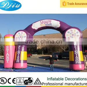 New Design Outdoor Inflatable Advertising Race Start/Finish Line Archway Entrance Arch Rental thumbnail-1