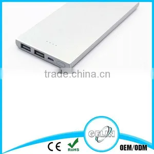 Best Selling Silver Color Power Bank 8000mah Power Bank OEM Charger Supplier's Choice thumbnail-3
