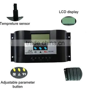 Hot Sale ce Rohs Certificated Adjustable 15A 20A 25A 30A Pwm Mini Solar Charge Controller thumbnail-6