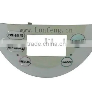 Tactile Membrane Keypad With Transparent Window thumbnail-1