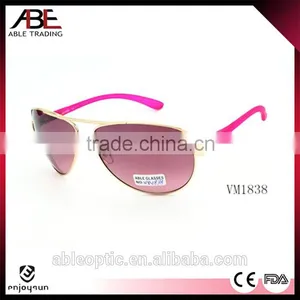 2016 Women Color Classic Vogue Uv400 Lens Polarized Glasses Metal Sunglasses Eyewear OEM thumbnail-2