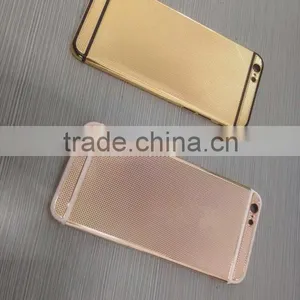 24k Gold for Iphone 6s Housing Grid Design thumbnail-1