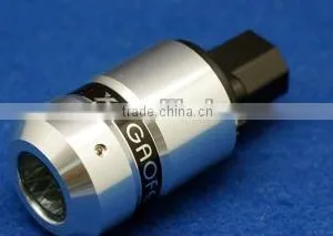 Hi-End Rhodium Plated US Male Power Plug IEC Female Connector thumbnail-1