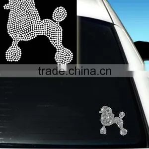 Amazing Dog Design Hotfix Crystal Diy Clear Stickers thumbnail-1