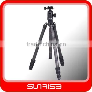 Professional Carbon Fiber Tripod 4section DSLR Camera Tripod thumbnail-1