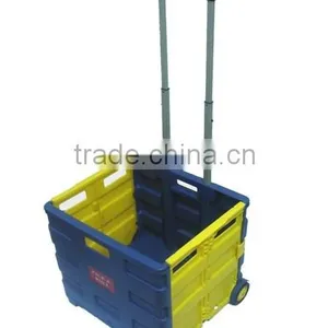 PP Plastic Folding Shopping Carts thumbnail-1