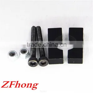 12mm 14mm 16mm 20mm 22mm 25mm Red Blue Silver Golden Black Anodized Aluminum Carbon Tube Clamp for Fiber Pipe thumbnail-3