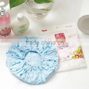 Wholesale Bathroon Products PVC Shower Cap for Promotion thumbnail-1