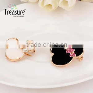 Fashion Treasure Custom Brooch Yiwu New Model Girls Rhinestone Custom Brooch thumbnail-4