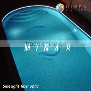 High Quality 10mm Pof Side Glow Swimming Pool Fiber Optic Lighting thumbnail-3