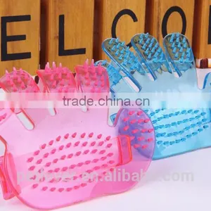 Comfortable Massage Puppy Bath Brush thumbnail-1