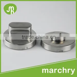 Satin Stainless Steel Toilet Bathroom Thumb Turn Lock Cylinder thumbnail-3