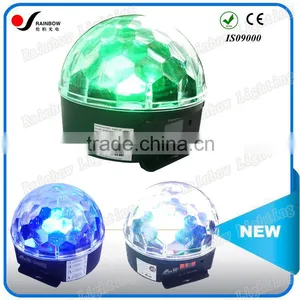 Professional Saving Energy RGBWYP 6PCS 3W Crystal Hanging Plastic LED Garden Ball Light thumbnail-1