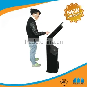 55 Inch Stand Alone Floor Stand Vcams Network Advertising Player thumbnail-1