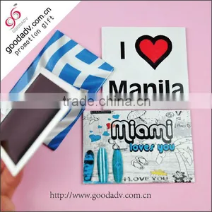 China Factory Directly Supply Iron Metal Country Souvenir Custom Tin Fridge Magnets thumbnail-2