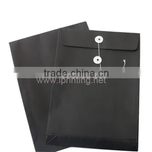 Black Kraft String Envelope, Envelop With Window, Paper Folder Printing thumbnail-2