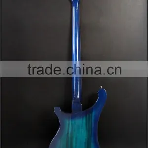 DS-EB6011 Blue Color Canadian Maple Neck Bass Guitar thumbnail-3