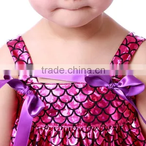 Children Clothing 2016 Purple Memarid Swing Top Set thumbnail-4