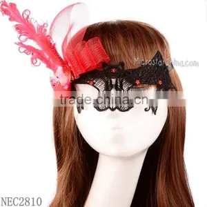 Sexy Dance Black Party Lace Mask thumbnail-3