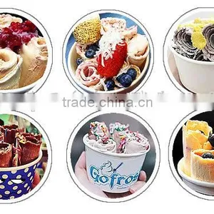 1DA1 Special Big Square Pot 600*600mm Thai Fried Ice Cream Roll Machine for Sale thumbnail-4