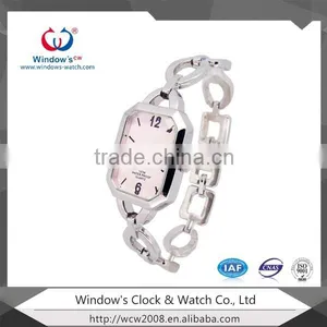 Ladies Bracelet Wrist Watch Vogue Square Elegant Watch thumbnail-3