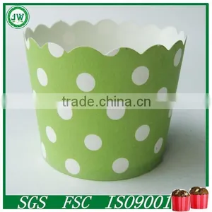 White Polka Dot Homemade Muffin Cup Cakes for Wedding and Party thumbnail-1