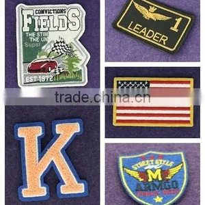 2016 Hot Sales Laser Cutting Woven Clothing Patches thumbnail-6